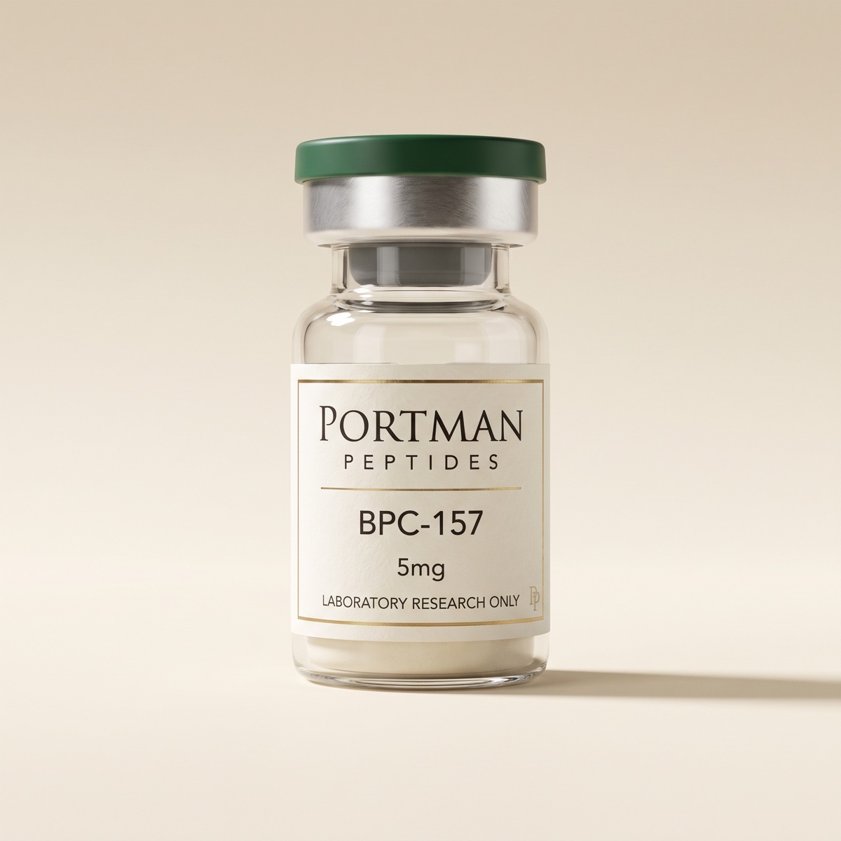 BPC-157 Portman packaging visualisation